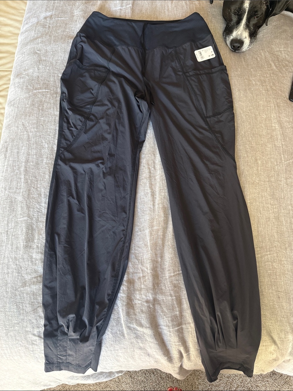 FP Movement by Free People Black Mens Jogger Pants with Cargo Pockets